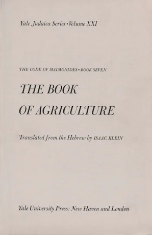 The Code of Maimonides (Mishneh Torah)