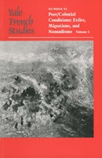 Yale French Studies, Number 83