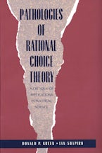 Pathologies of Rational Choice Theory