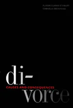 Cover of 'Divorce' by Alison Clarke-Stewart and Cornelia Brentano 