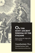 On the Most Ancient Wisdom of the Italians