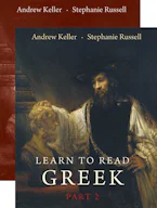 Cover of 'Learn to Read Greek' by Andrew Keller and Stephanie Russell 