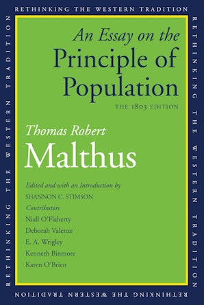 who published the book titled an essay on the principle of population