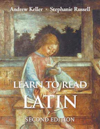 Cover of 'Learn to Read Latin, Second Edition' by Andrew Keller and Stephanie Russell 